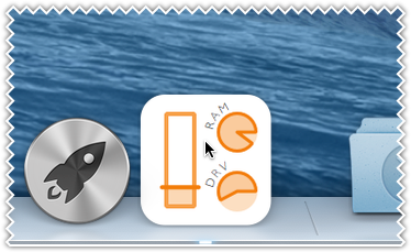 Use standard OS X Ctrl-Shift shortcut to magnify cpu, memory, drive space usage dock icon