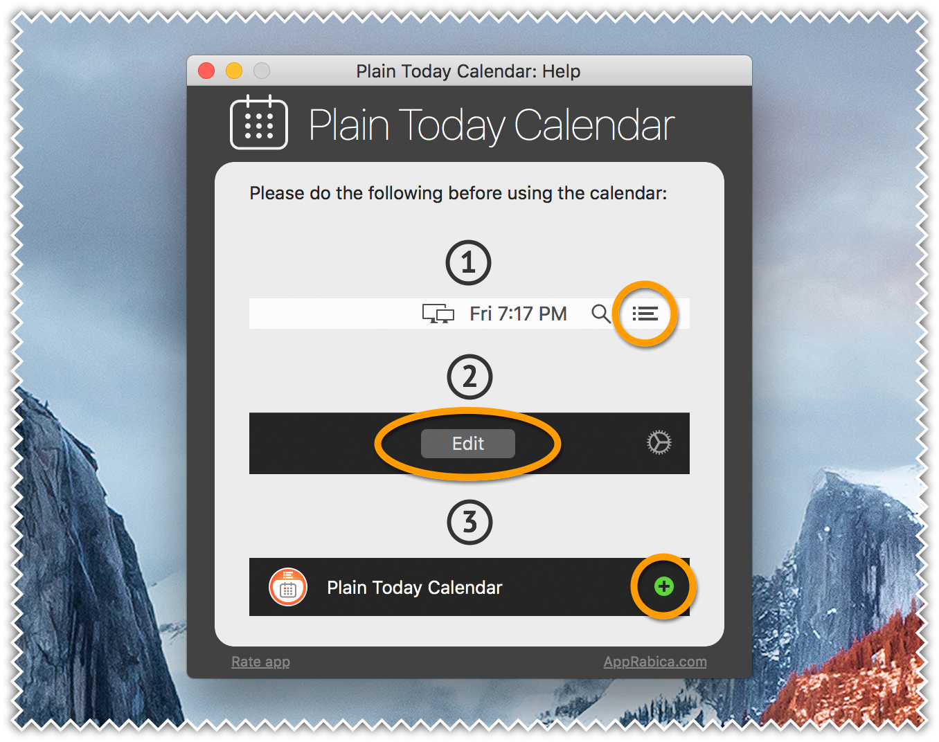 Calendar Widget For Mac Sierra namespowerup